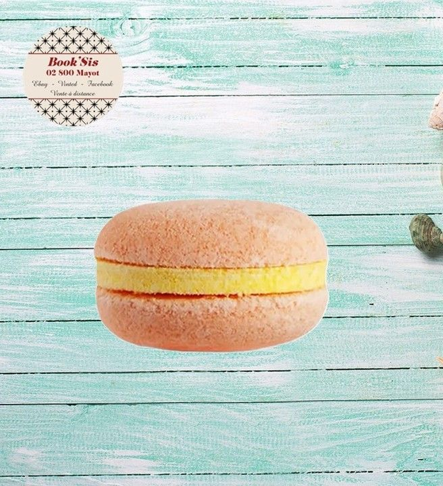 Macaron de bain " Pêche "
