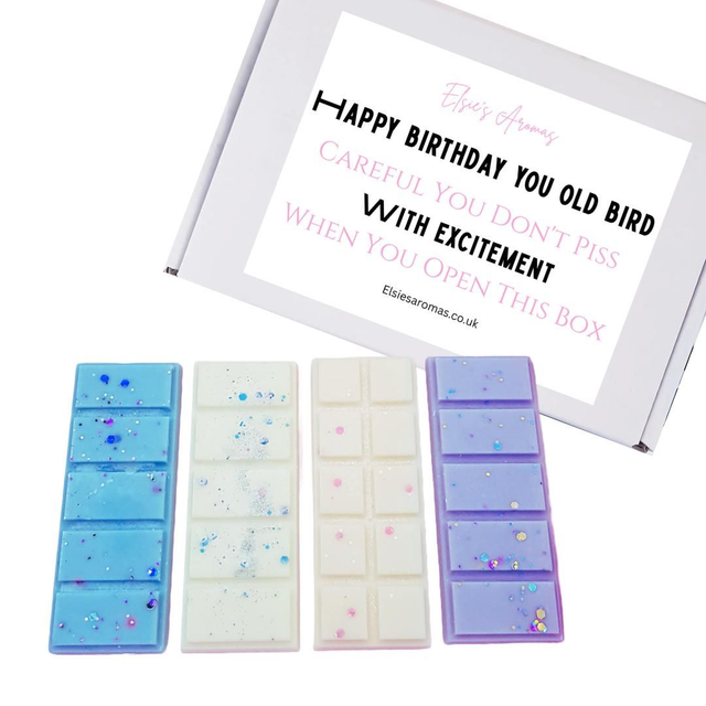 BIRTHDAY GIFT BOX HAPPY BIRTHDAY YOU OLD BIRD