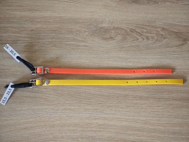 Collier biothane pour y glisser une médaille d&#039;identification 🏅