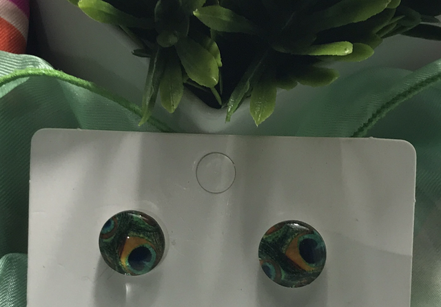 Mixed Stone Stud Earrings - STU66