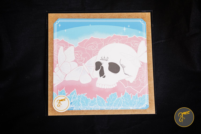 Illustration LGBT Trans - Carte Carrée