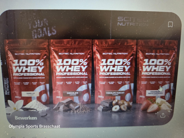 Scitec 100% Whey Prof. 1000 gr