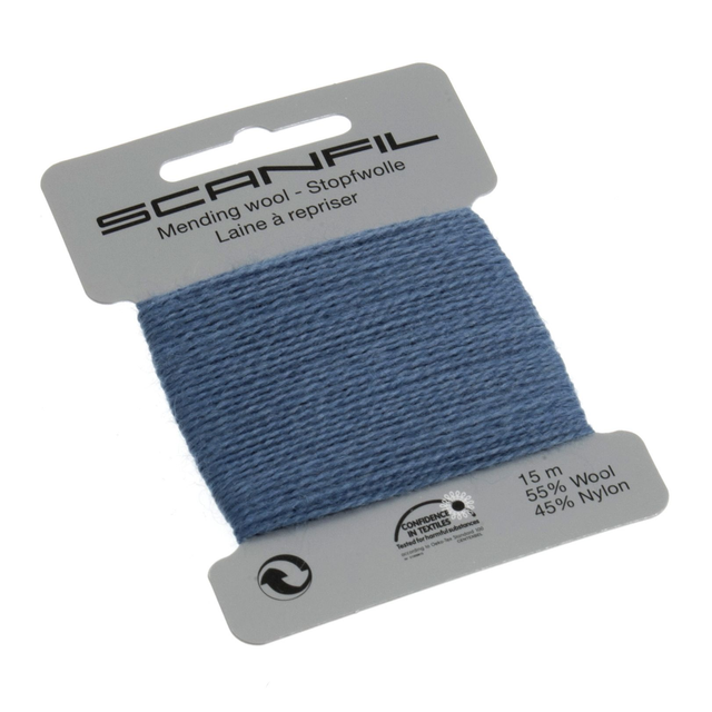 Mending Wool 109 steel blue