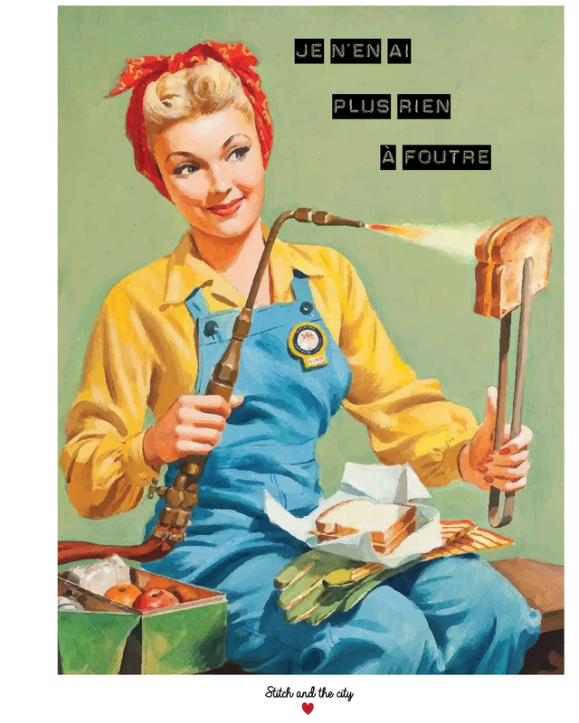 Carte Je n&#039;en ai plus rien à foutre