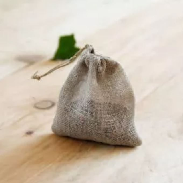 Sachet à thé en lin Angie Be Green