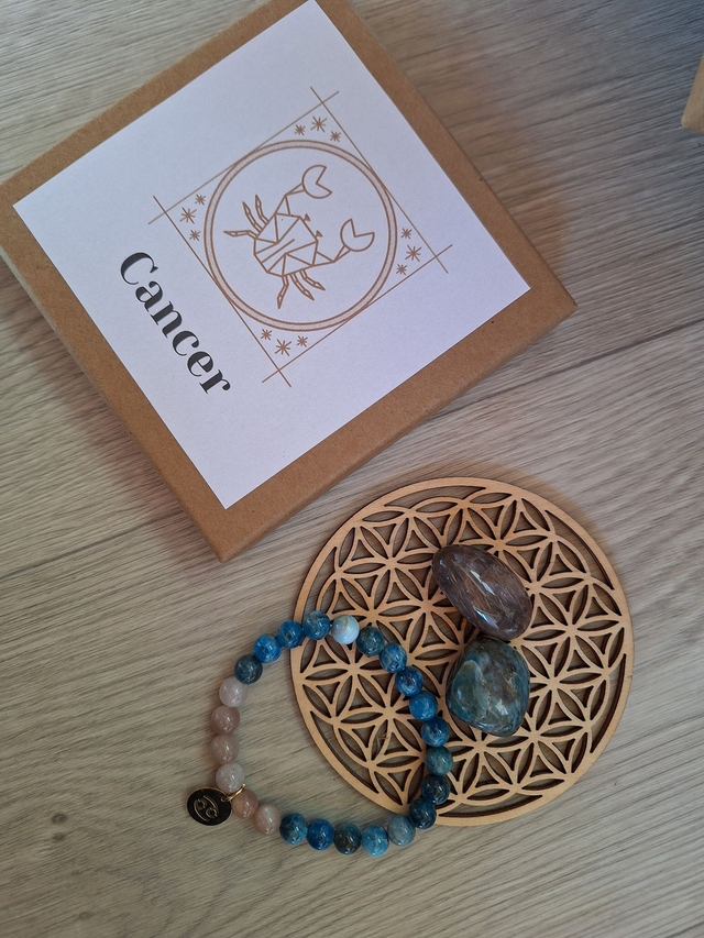 Coffret Astro 1 bracelet + 2 pierres