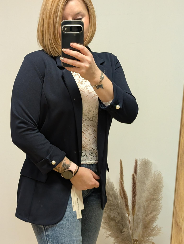 Ref V02 Blazer Garance marine