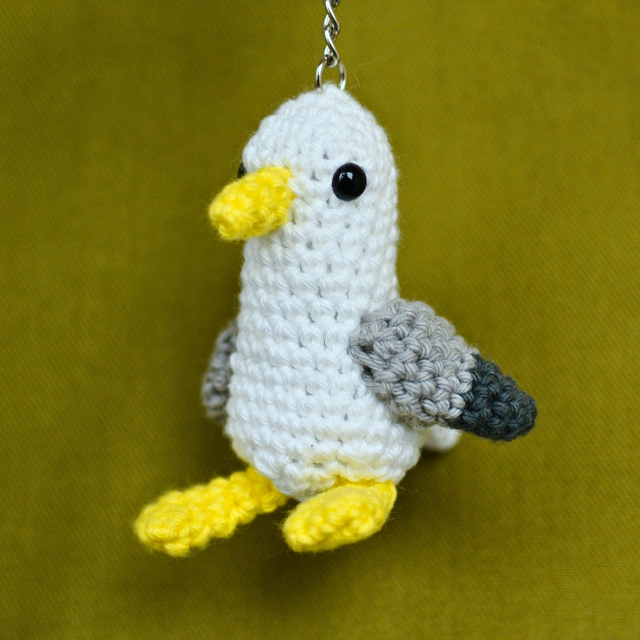 Crochet Bird - Seagull