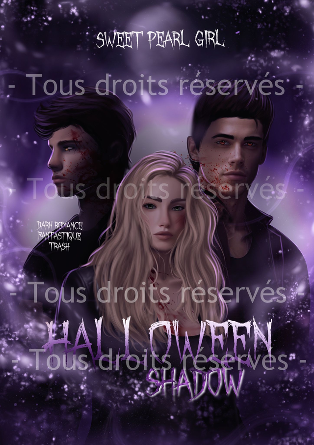 Illustration "Trio d'Halloween" - Personnages d'Halloween Shadow