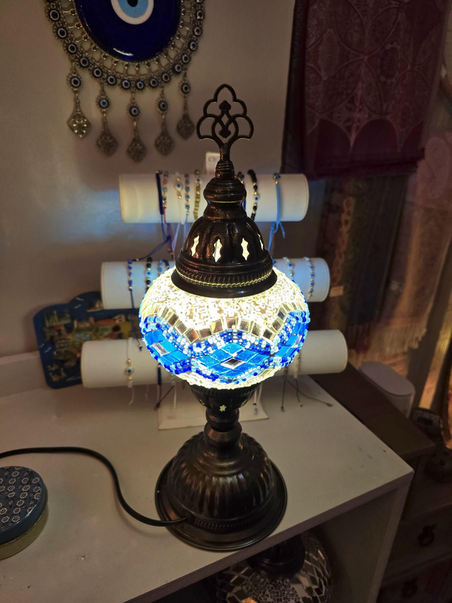 Medium Mosaic Table Lamp