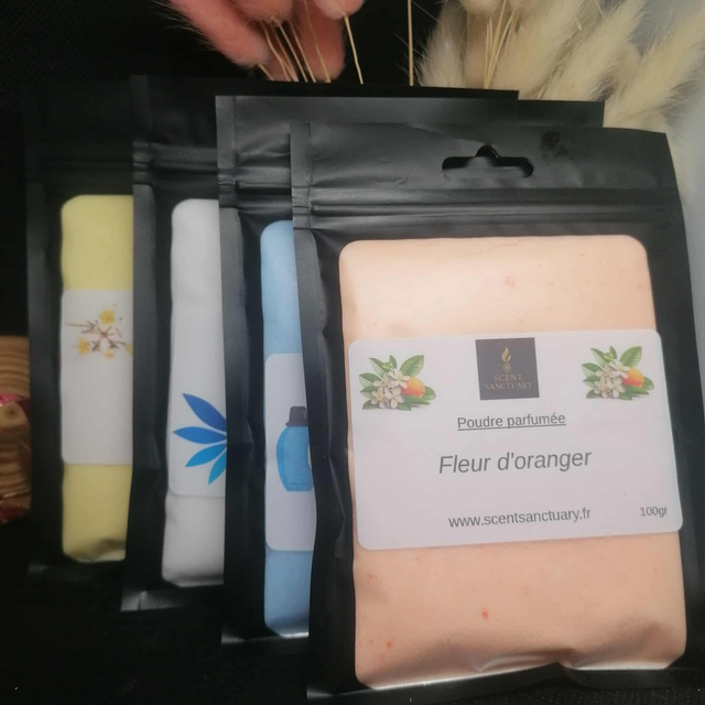 Poudre parfumée 100gr