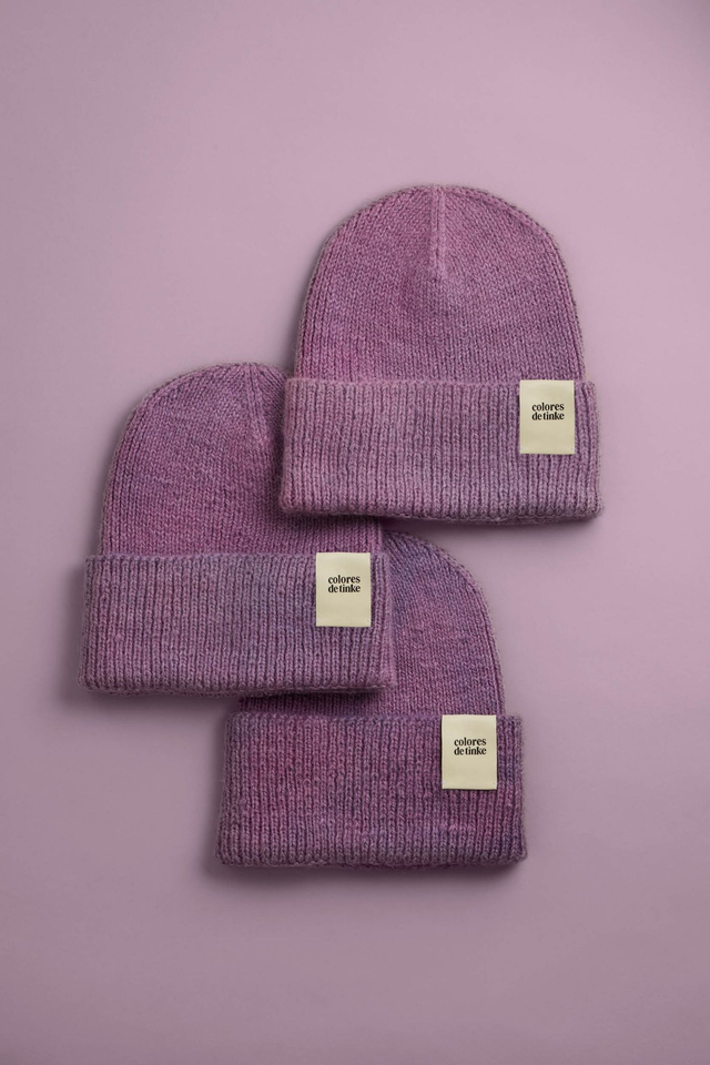 LARGO - Purple - Alpaca Beanie
