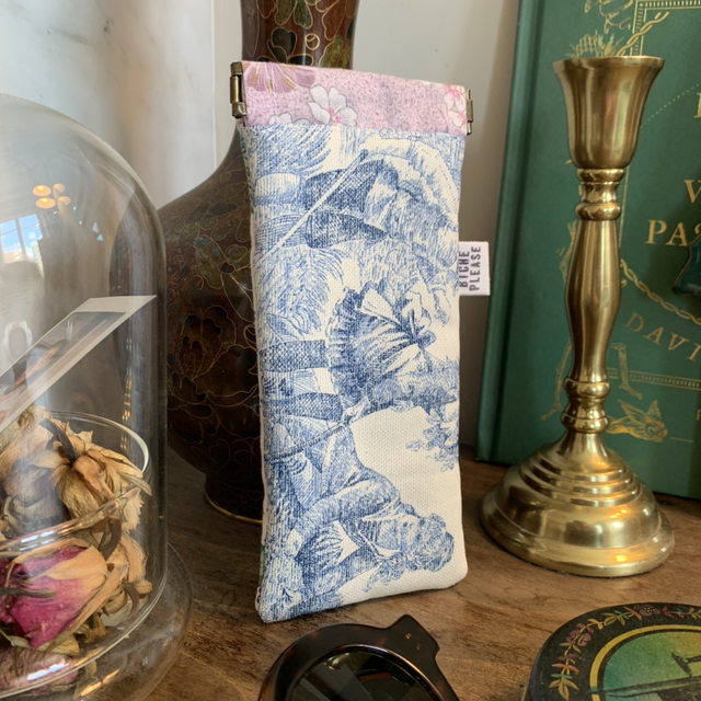 Étui à lunette patchwork - taille S