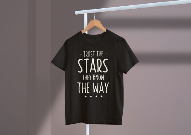 Trust The Stars They Know The Way Astrology Guidance Cosmic. Vertrauen Sie den Sternen, sie kennen die kosmische Astrologie