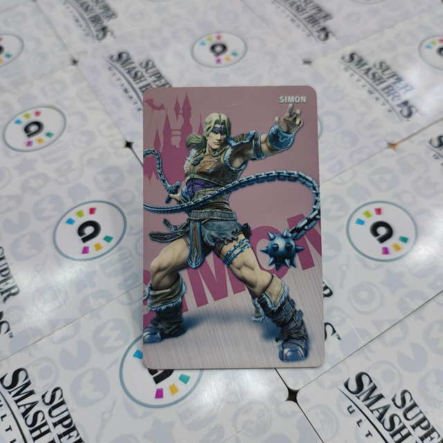 Tarjeta Amiibo Simon / Smash Bros