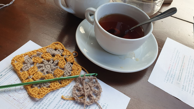Café crochet au Point Nommé