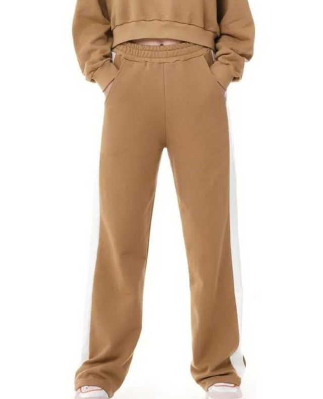 856969545223 - Pantalone felpa Shop Art- comfort- stile urbano e bande laterali trendy-