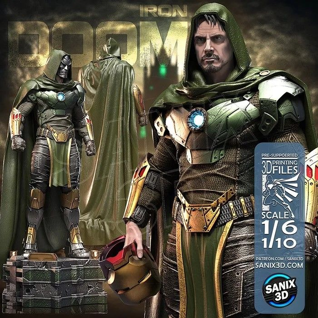 STATUE IRON DOOM série IRON