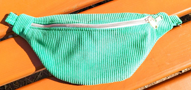 Sac banane vert