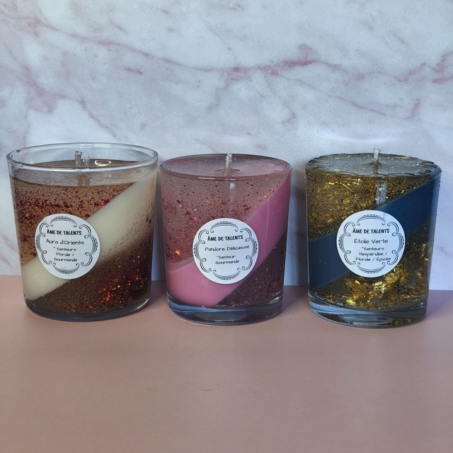Bougies "Élégante"