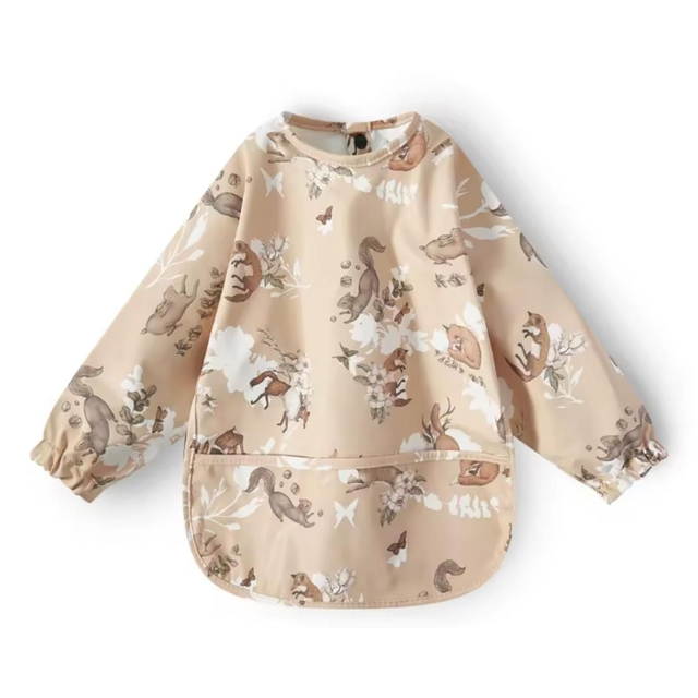 Babero Alimentación Complementaria -Zorritos y Conejos