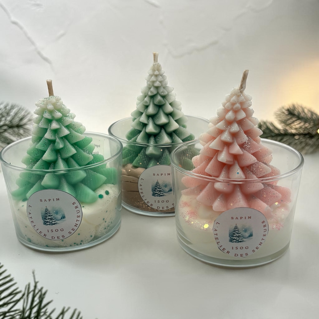 Bougie gourmande Mon beau Sapin