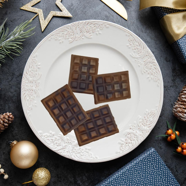 Vegan Mini Artsy bars purple and gold x 5