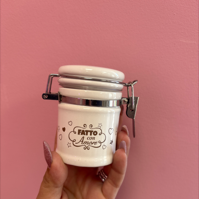 Barattolo fatto con amore