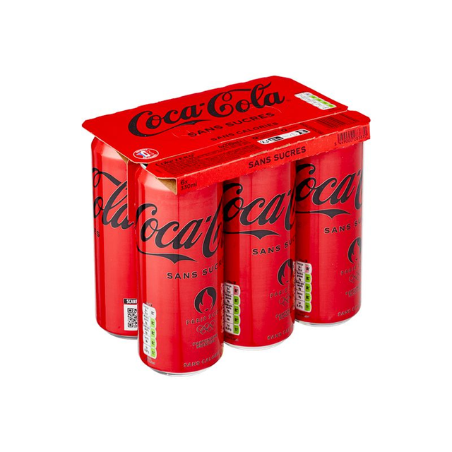 Coca-Cola sans sucres 33cl
