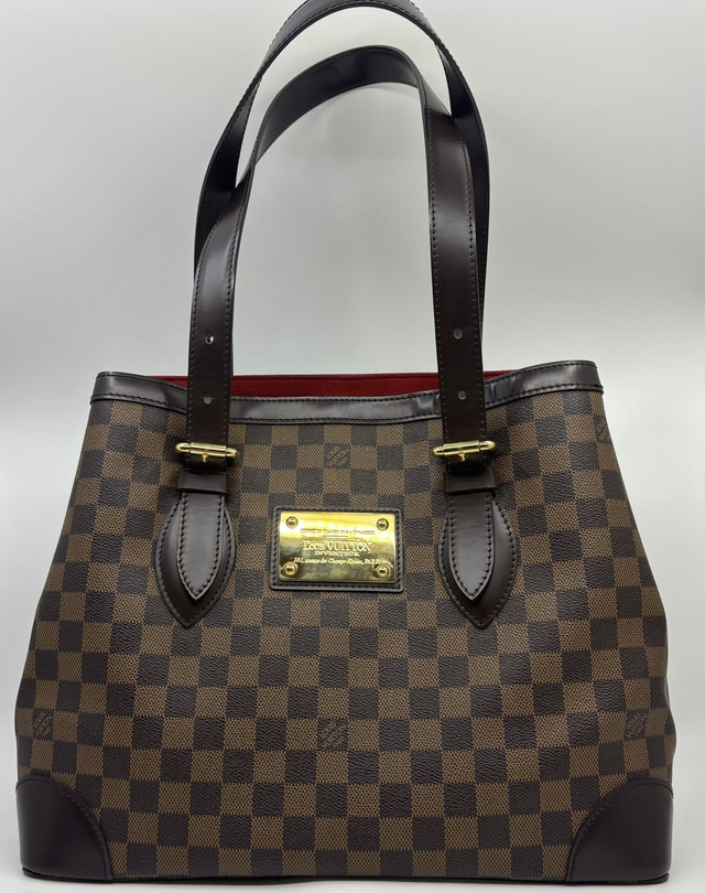 BOLSO HAMPSTEAD MM EN LONA DAMIER EBÈNE LOUIS VUITTON
