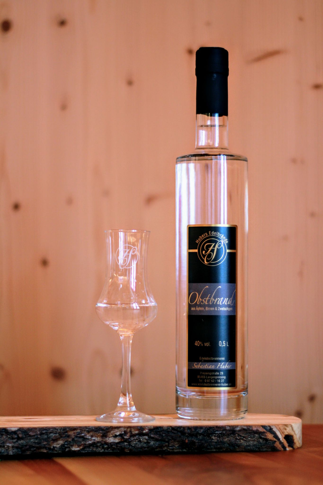 Obstbrand 40% vol. (Apfel - Birne - Zwetschge)