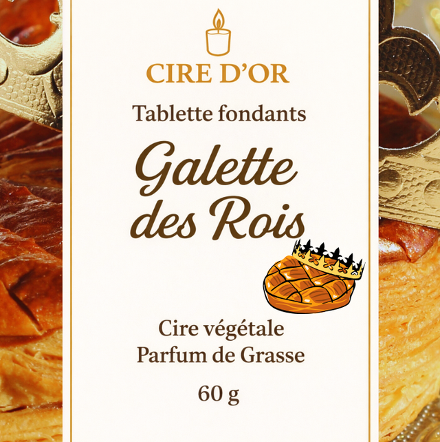 Tablette fondants galette des rois 