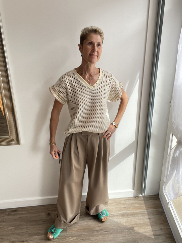 Pantalon camel