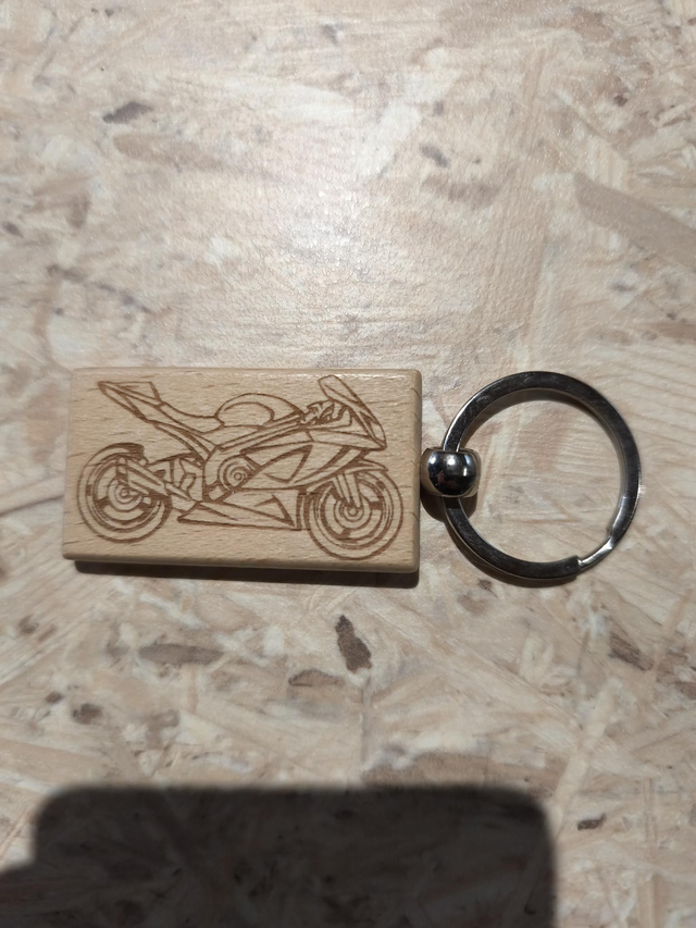 Porté clés rectangulaire 