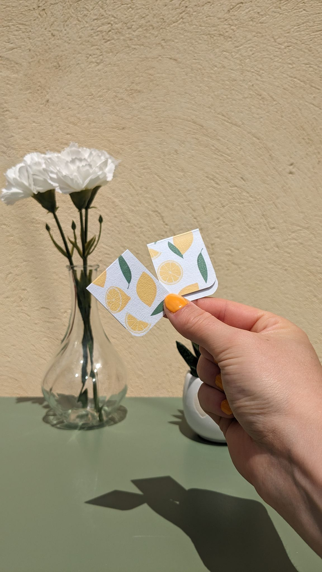 Marque-pages aimanté Citrons