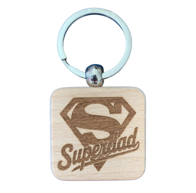 Superdad Keyring 