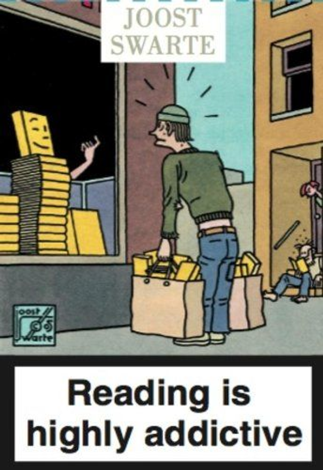 Joost Swarte: Reading Is Highly Addictive