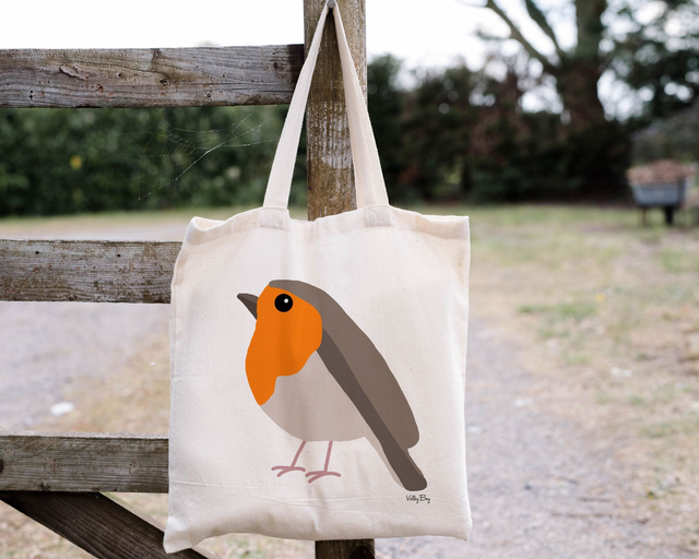 "Robby Robin" Tote Bag  