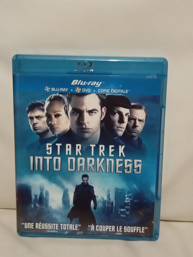 Blu Ray Star trek into darkness 