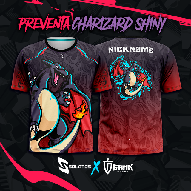 Polera Charizard SHINY