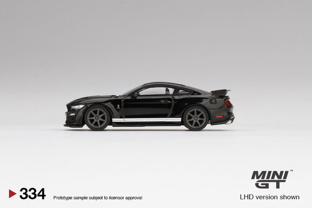 MGT00334 Mini GT 1/64 Ford Mustang Shelby GT500 Shadow Black (LHD)