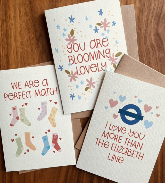 Lovey Dovey Greetings Cards