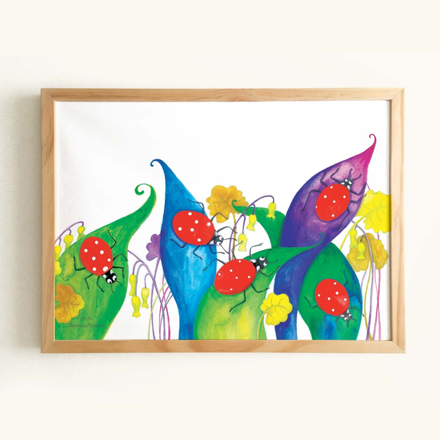 Affiche &quot;Сoccinelles&quot;