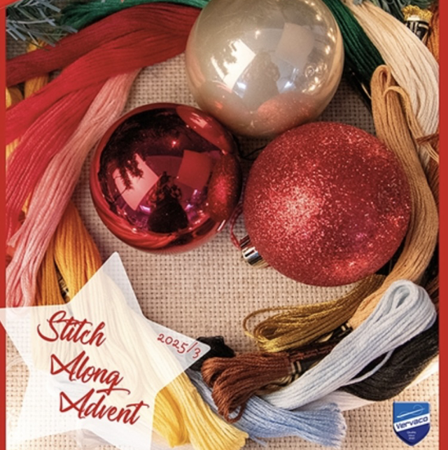 Vervaco Secret Stitch Along Advent Counted Cross Stitch Kit 