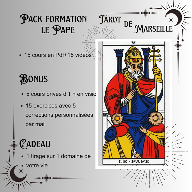 Formation débutant à initié, pack LE PAPE ou 4x200 €