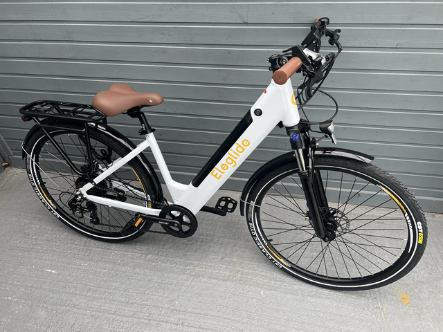 Eleglide T1 Step Through Electric Bike - White