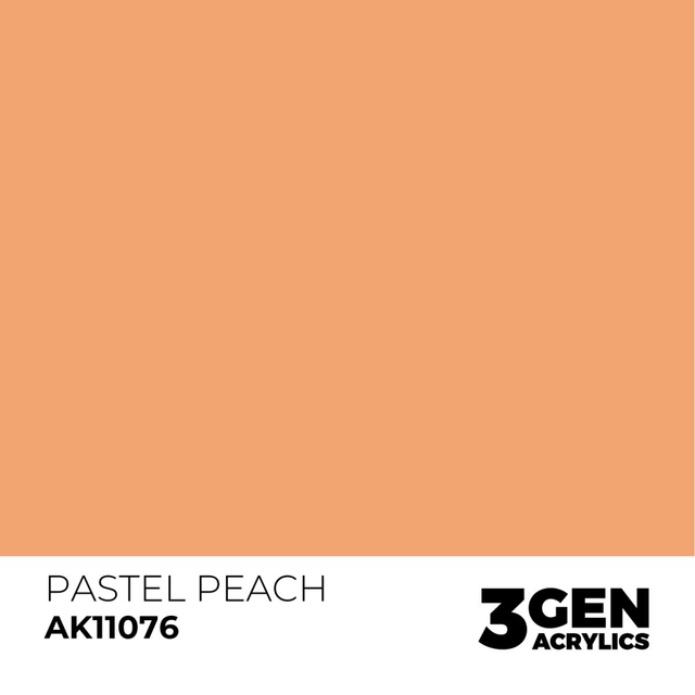 3rd Gen. Acrylics 76 Pastel Peach