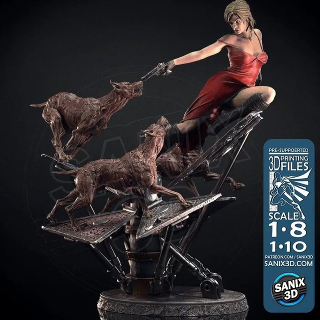 DIORAMA RESIDENT EVIL série horror movie