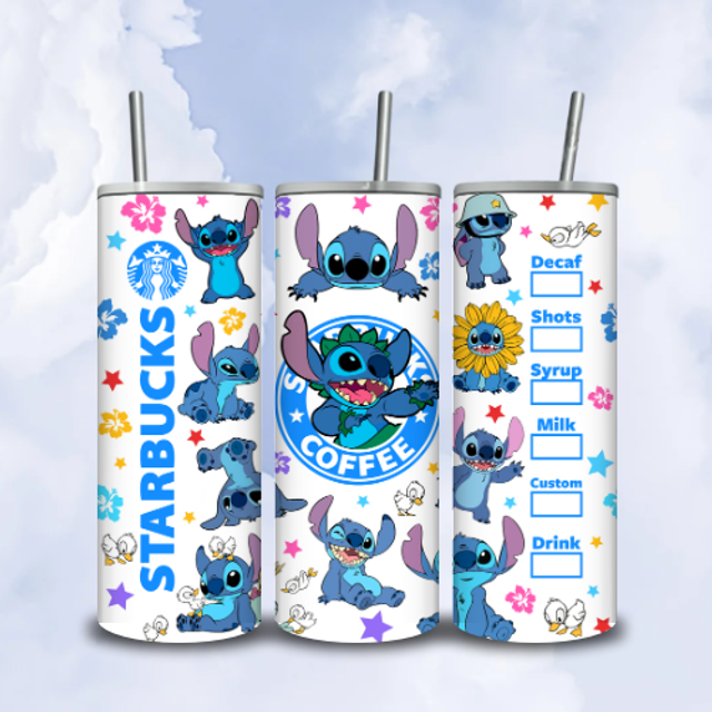 Tumbler Starbuck  Stitch