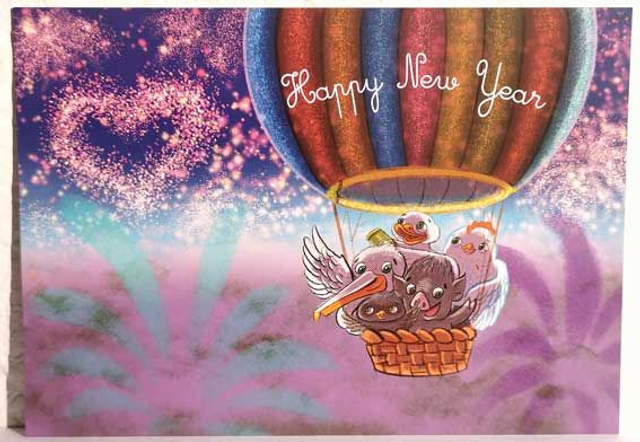 Böhm & Böhm - Postkarte / Postcard "Happy New Year"